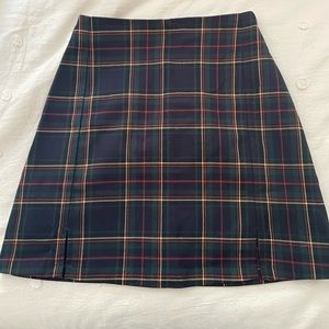 Plaid Skirt